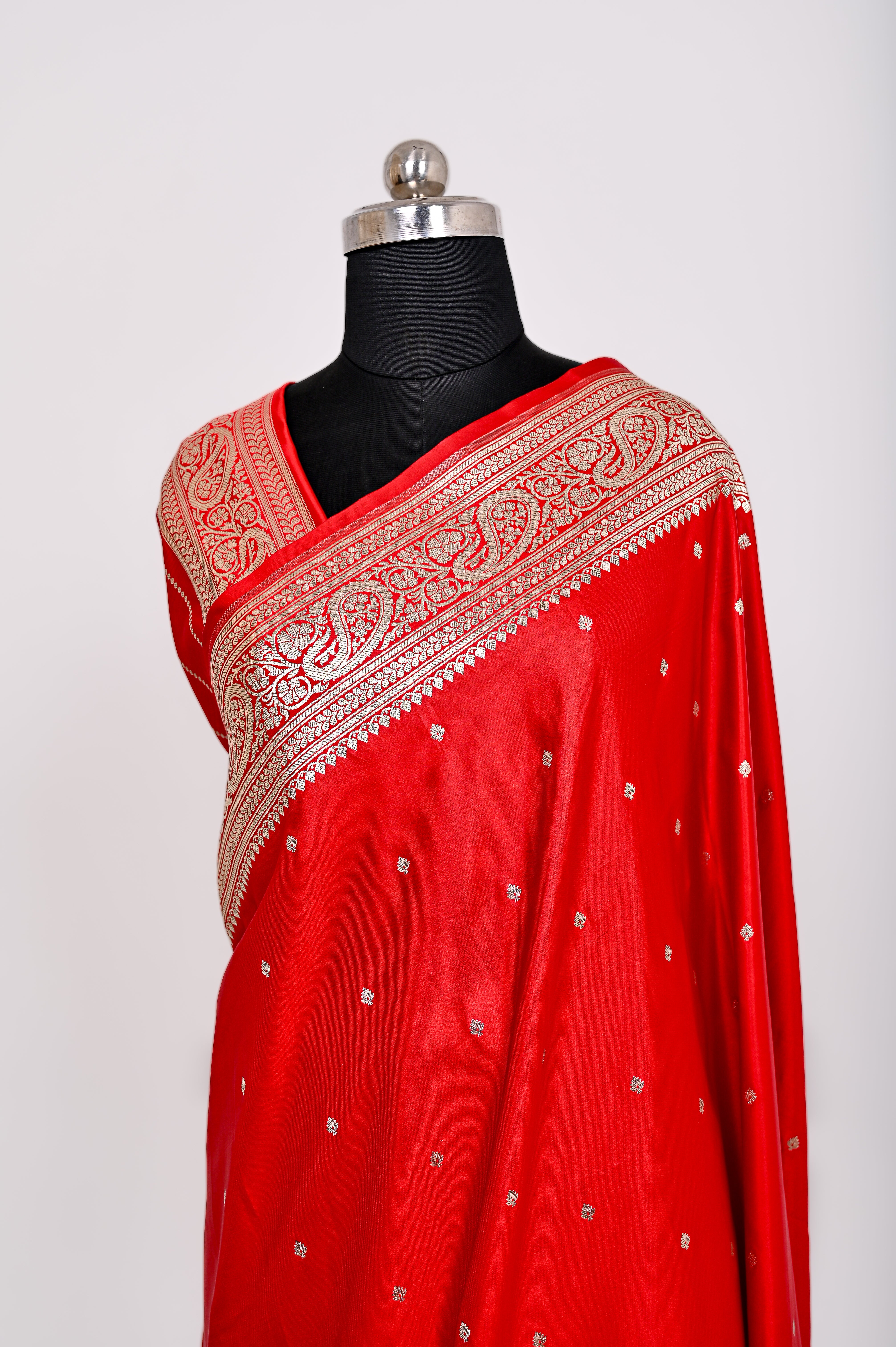Banarasi Handloom Katan Silk Traditional Saree