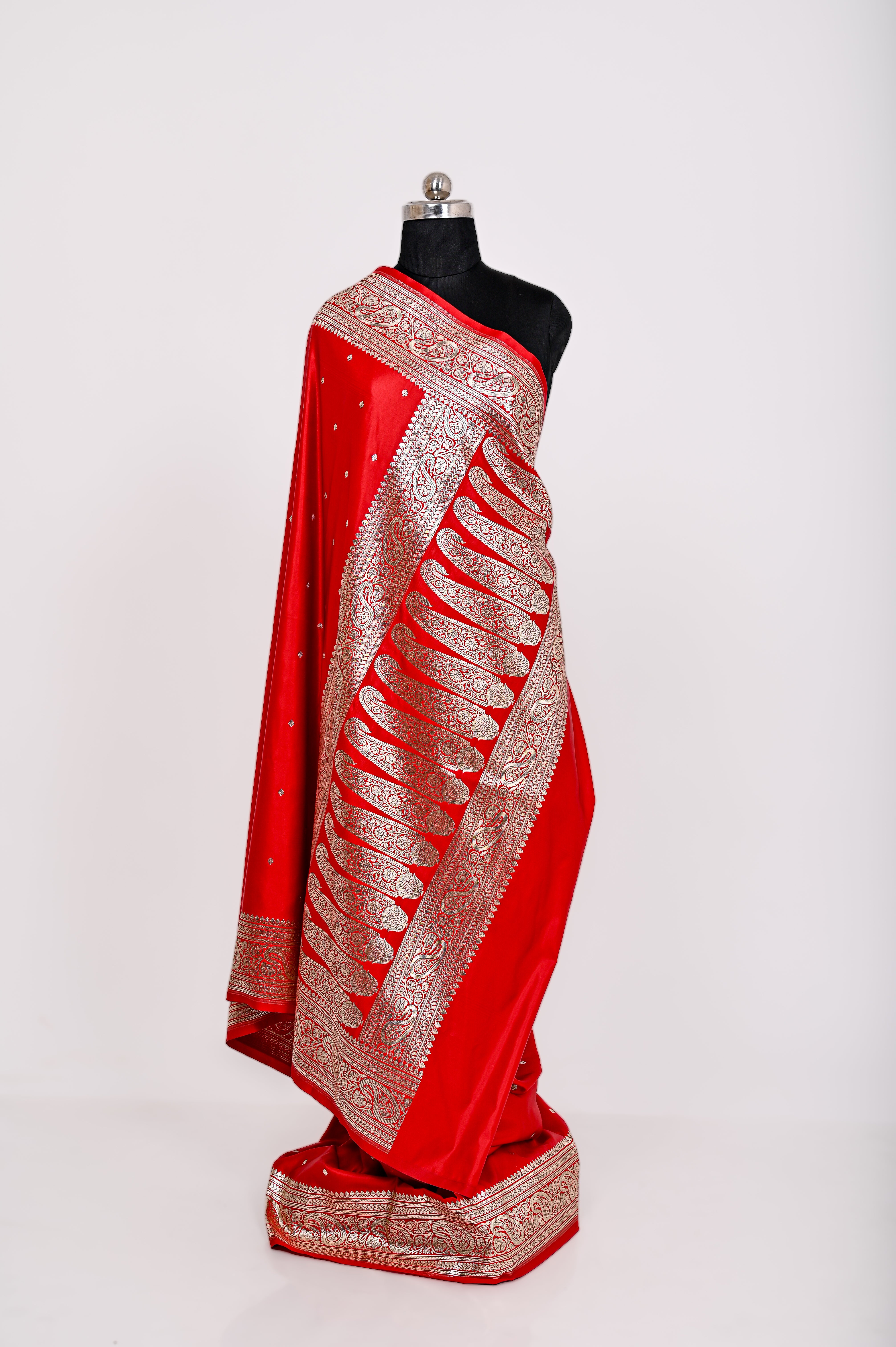 Banarasi Handloom Katan Silk Traditional Saree