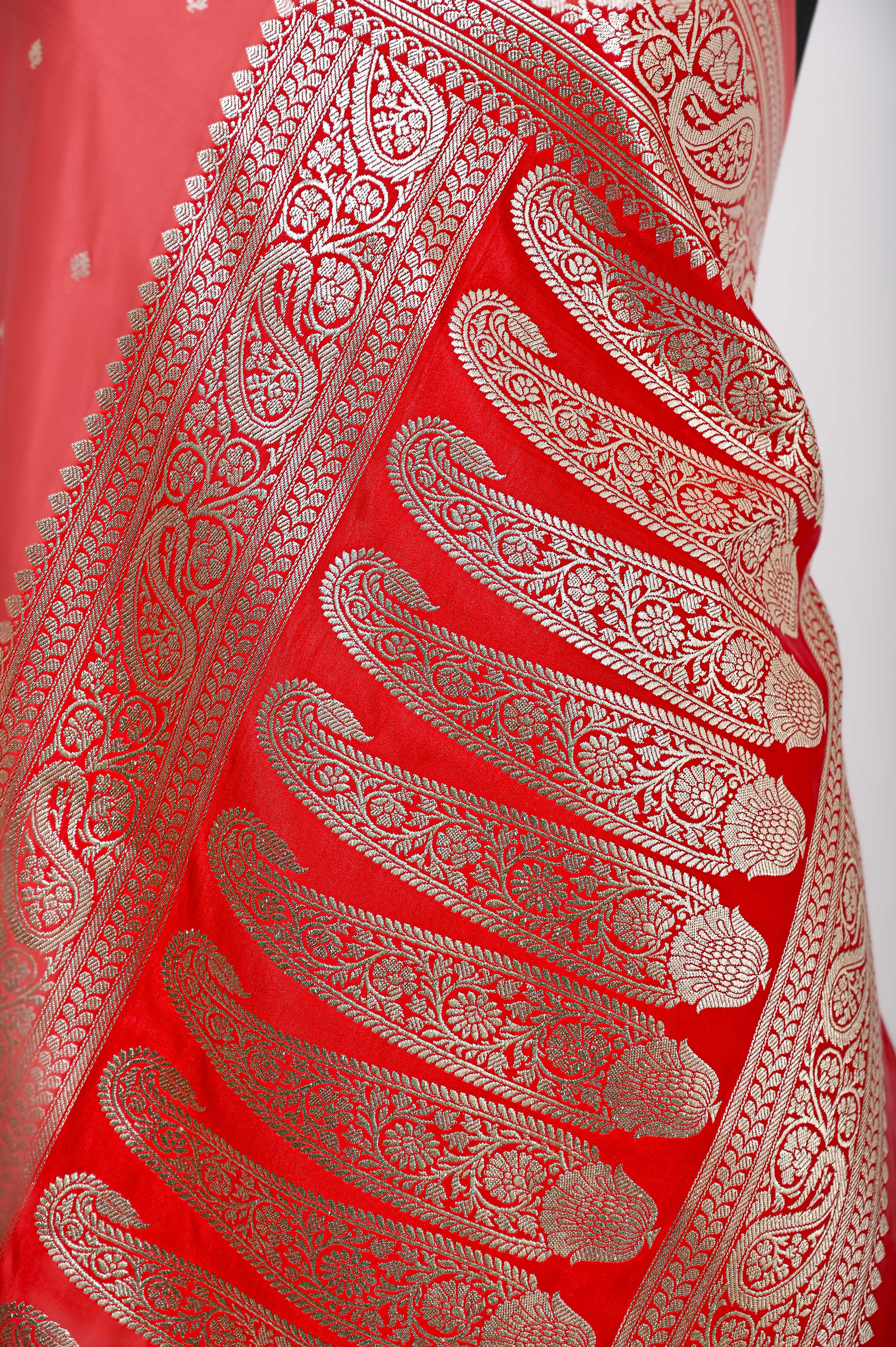Banarasi Handloom Katan Silk Traditional Saree